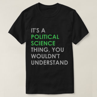 Camiseta Cosa de la ciencia política