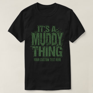 Camiseta Cosa de Lodo Texto Personalizado