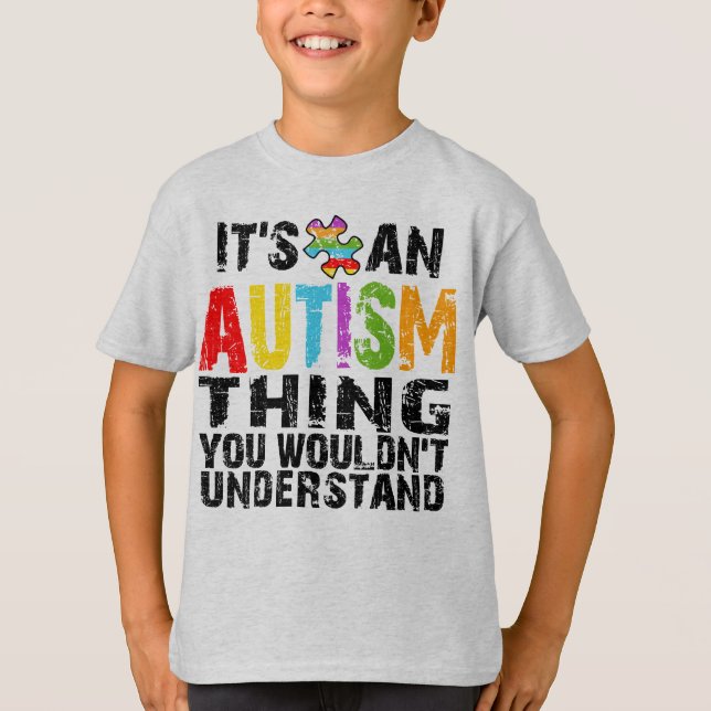 Camiseta Cosa del autismo (Anverso)