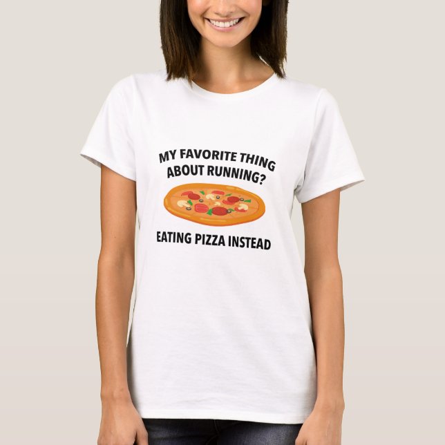 Camiseta Cosa favorita sobre la ejecución (Anverso)