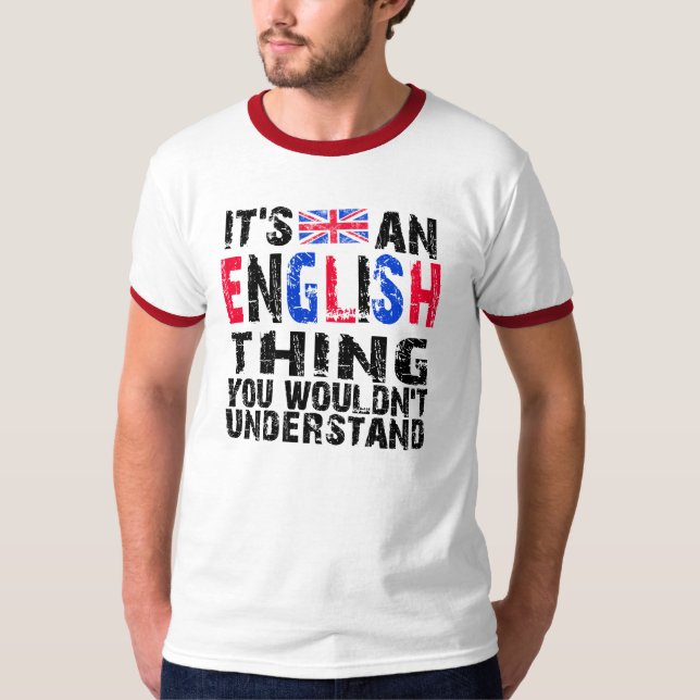 Camiseta Cosa inglesa (Anverso)