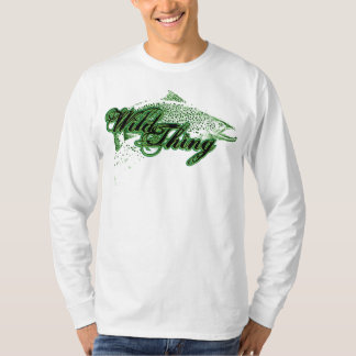 Camiseta Cosa salvaje de la trucha de Brown
