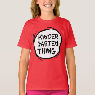 Camiseta Cosa Una Cosa Dos - Cosa De Los Jardines De Infanc