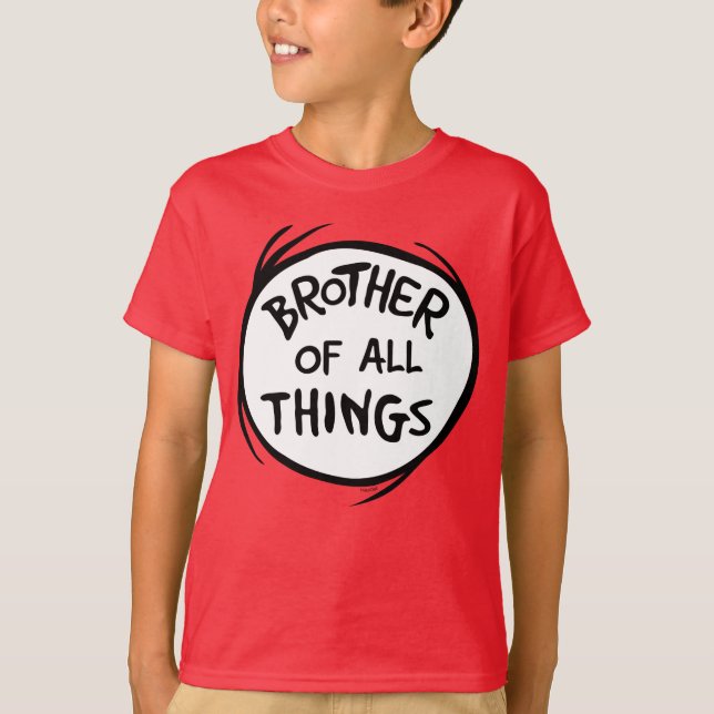Camiseta Cosa una cosa dos - Hermano de todas las cosas (Anverso)