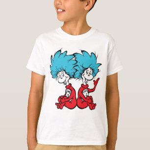 Camiseta Cosa Uno y Cosa Dos del Gato en el Sombrero