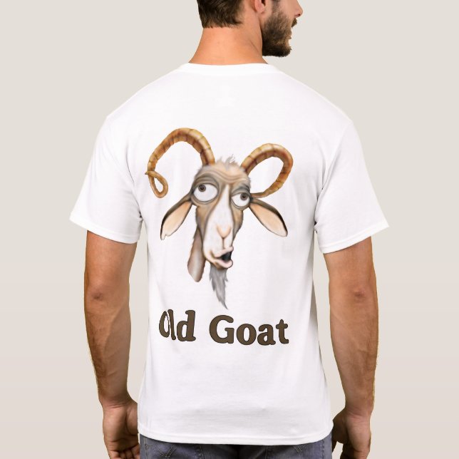 Camiseta Cosa vieja divertida (Reverso)