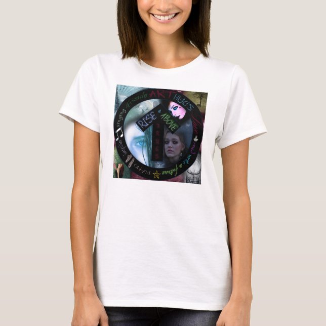 Camiseta Cosas a vivir para (Anverso)