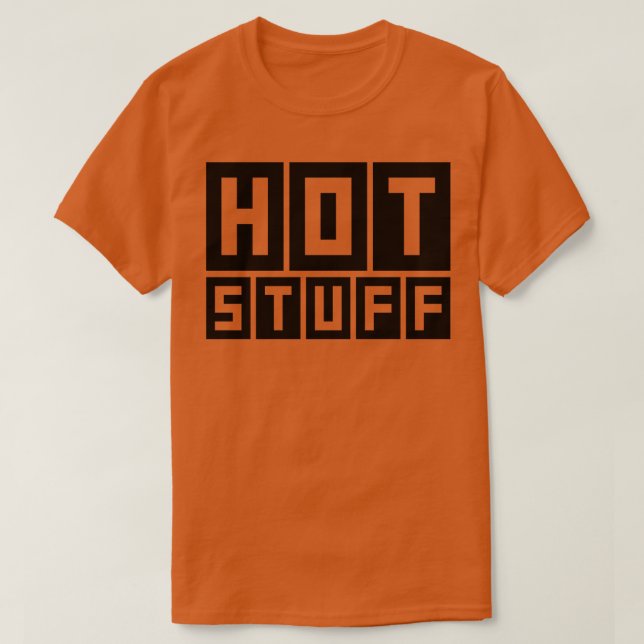 Camiseta Cosas calientes 4 (Diseño del anverso)