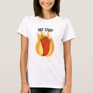 Camiseta Cosas calientes Divertidas Red Hot Chili Pepper Pu
