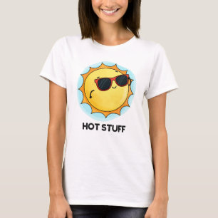 Camiseta Cosas calientes Divertidas Sun Pun
