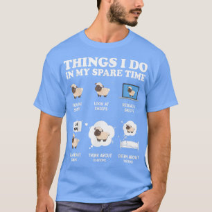 Camiseta Cosas Cuestas De Oveja Que Hago En Mis Ovejas De T