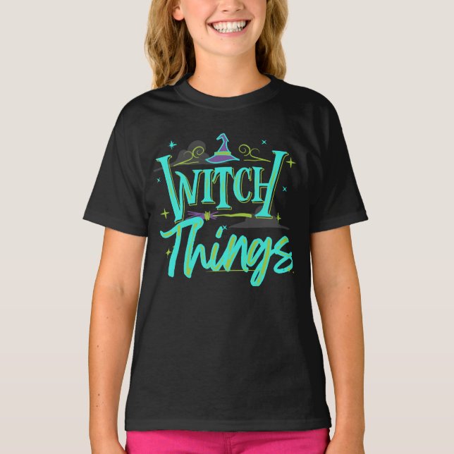 Camiseta Cosas de bruja (Anverso)