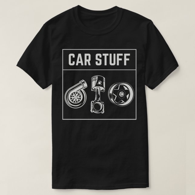 Camiseta Cosas de Coches (Diseño del anverso)