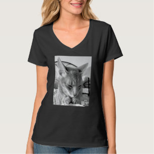 Camiseta Cosas de gato lindas para chicas de gatos mujeres