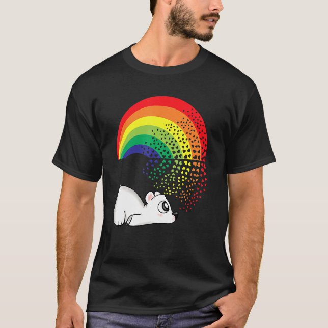 Camiseta Cosas De Lgbtqia De Oso Polar Para Adolescentes Ar (Anverso)