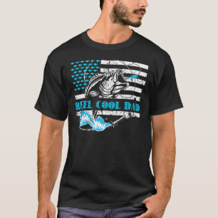 Camiseta Cosas de Pesca para el Día del Padre Reel Cool Dad