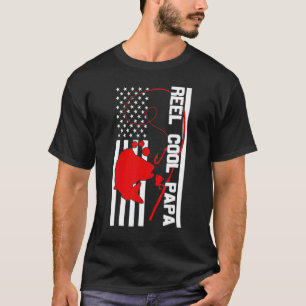 Camiseta Cosas de Pesca para el Día del Padre Reel Cool Dad