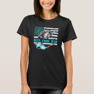 Camiseta Cosas de Pesca para el Día del Padre Reel Cool Dad