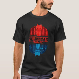 Camiseta Cosas del Gato de Schrödinger Friki Gráfico