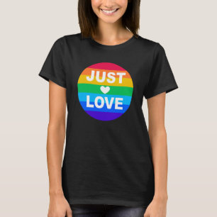 Camiseta Cosas del orgullo con amor al arco iris 11