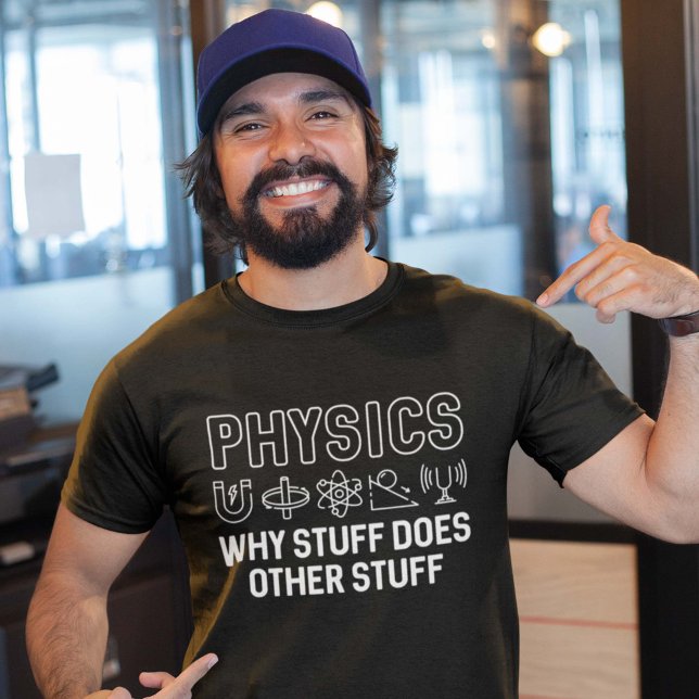 Camiseta Cosas Físicas (physics shirt)