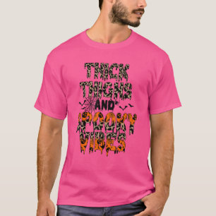 Camiseta Cosas Gruesas Y Halloween De Vibes Sombrías