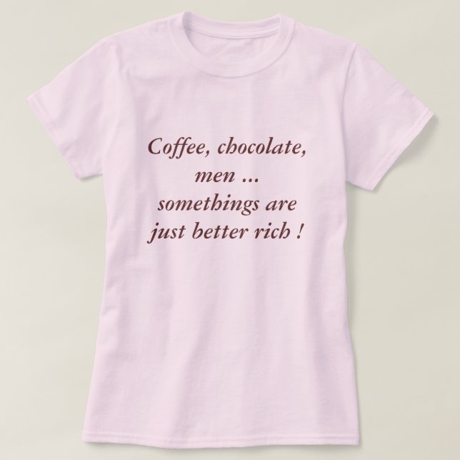 CAMISETA COSAS MÁS RICAS (Diseño del anverso)