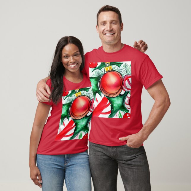 Camiseta Cosas navidades (Unisexo)