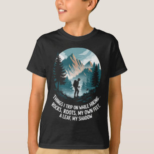 Camiseta Cosas por las que tropiezo mientras camino