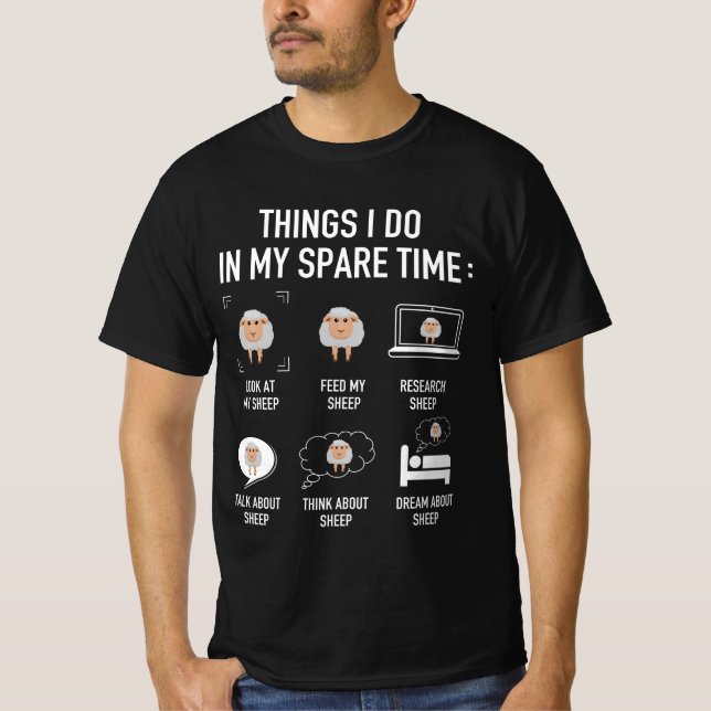 Camiseta Cosas Que Hago En Mi Tiempo De Reparación Amar A L (Anverso)