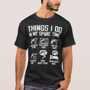 Camiseta Cosas Que Hago En Mi Tiempo De Reparación, Diverti