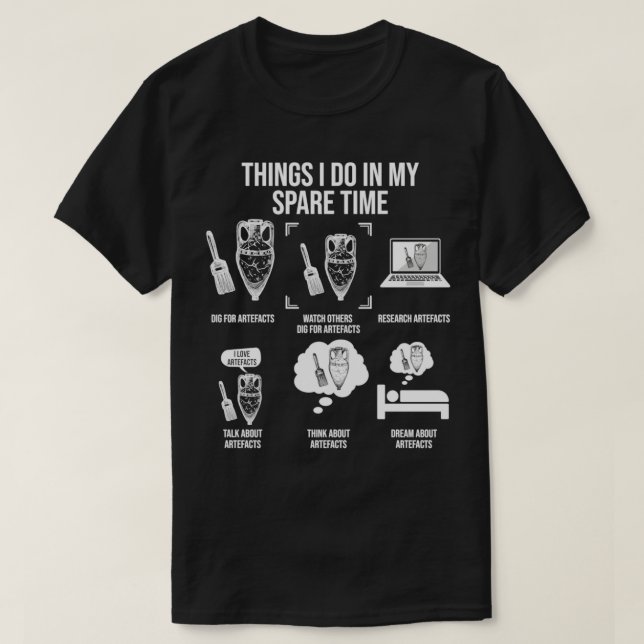 Camiseta Cosas Que Hago En Mi Tiempo De Reparación Divertid (Diseño del anverso)