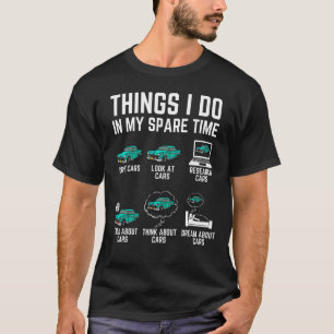 Camiseta Cosas Que Hago En Mi Tiempo De Reparación Divertid