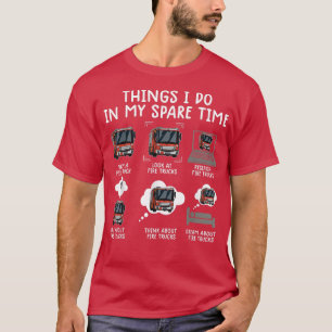 Camiseta Cosas Que Hago En Mi Tiempo De Reparación Funny Fu