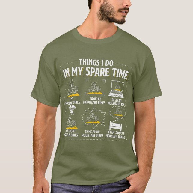 Camiseta Cosas Que Hago En Mi Tiempo De Reparación Graciosa (Anverso)