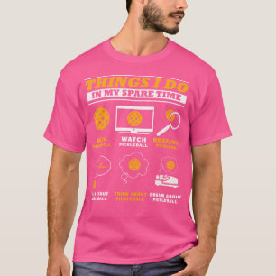 Camiseta Cosas Que Hago En Mi Tiempo De Reserva Pickle Ball