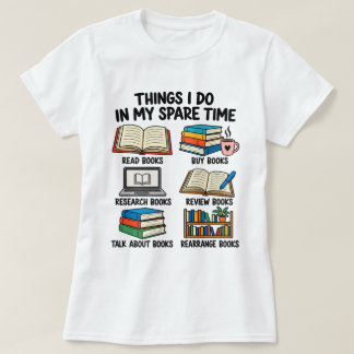 Camiseta Cosas que hago en mi tiempo libre