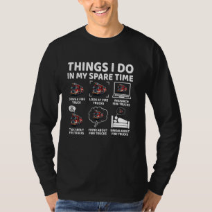 Camiseta Cosas que hago en mi tiempo libre Amante de los ca