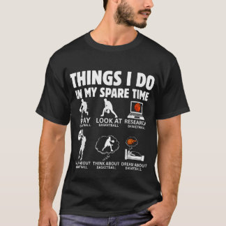 Camiseta Cosas que hago en mi tiempo libre divertido amor p