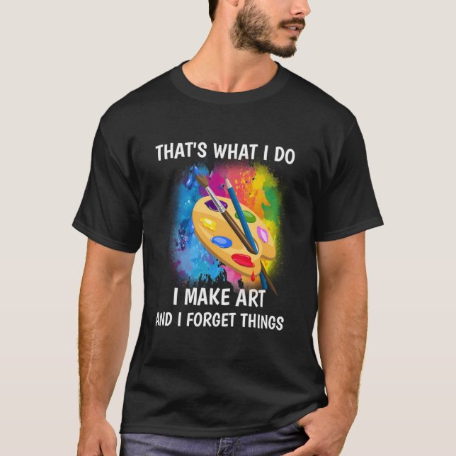 Camiseta Cosas que hago y olvido (Anverso)