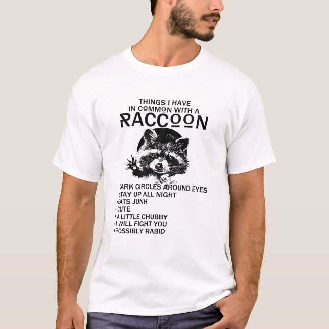 Camiseta Cosas Que Tengo En Común Con Un Círculo Oscuro De  (Anverso)