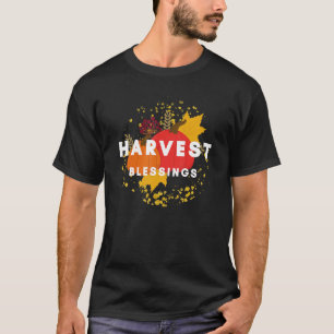 Camiseta Cosecha bendiciones - caída, calabaza, cosecha fel
