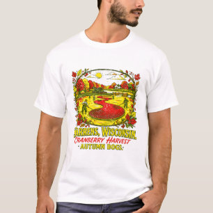 Camiseta Cosecha de Arándanos de Warrens Wisconsin en Panta