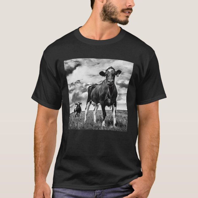 Camiseta Cosecha de BW que espera (Anverso)