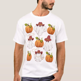 Camiseta Cosecha de caída del arco de la calabaza del fanta