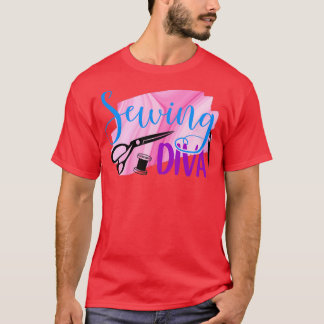 Camiseta Cosecha de diva para costurera