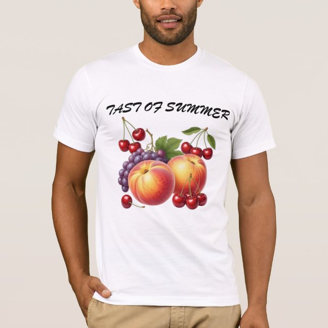 Camiseta Cosecha de fruta de verano (Anverso)