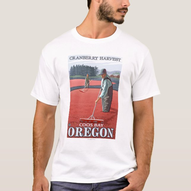 Camiseta Cosecha de los pantanos del arándano - bahía de (Anverso)