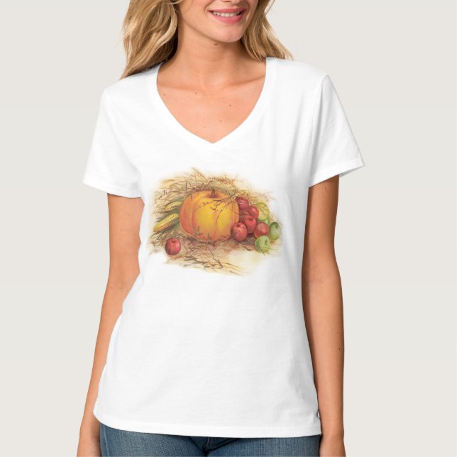 Camiseta Cosecha de otoño (Anverso)