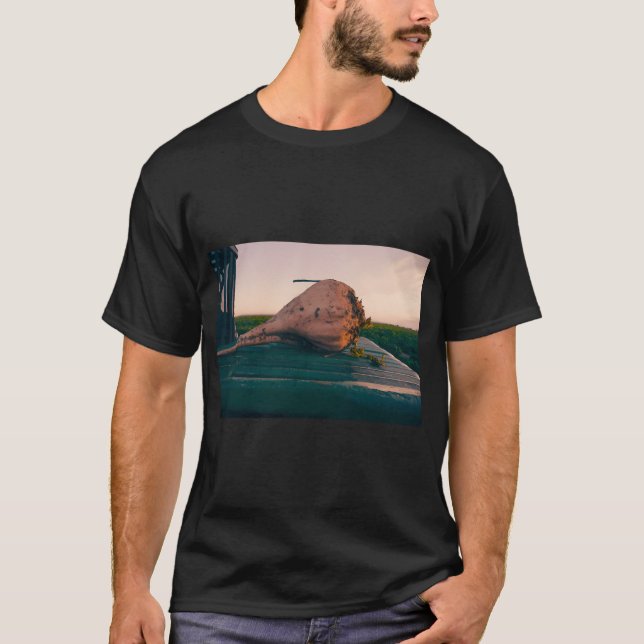 Camiseta Cosecha de remolacha azucarera (Anverso)